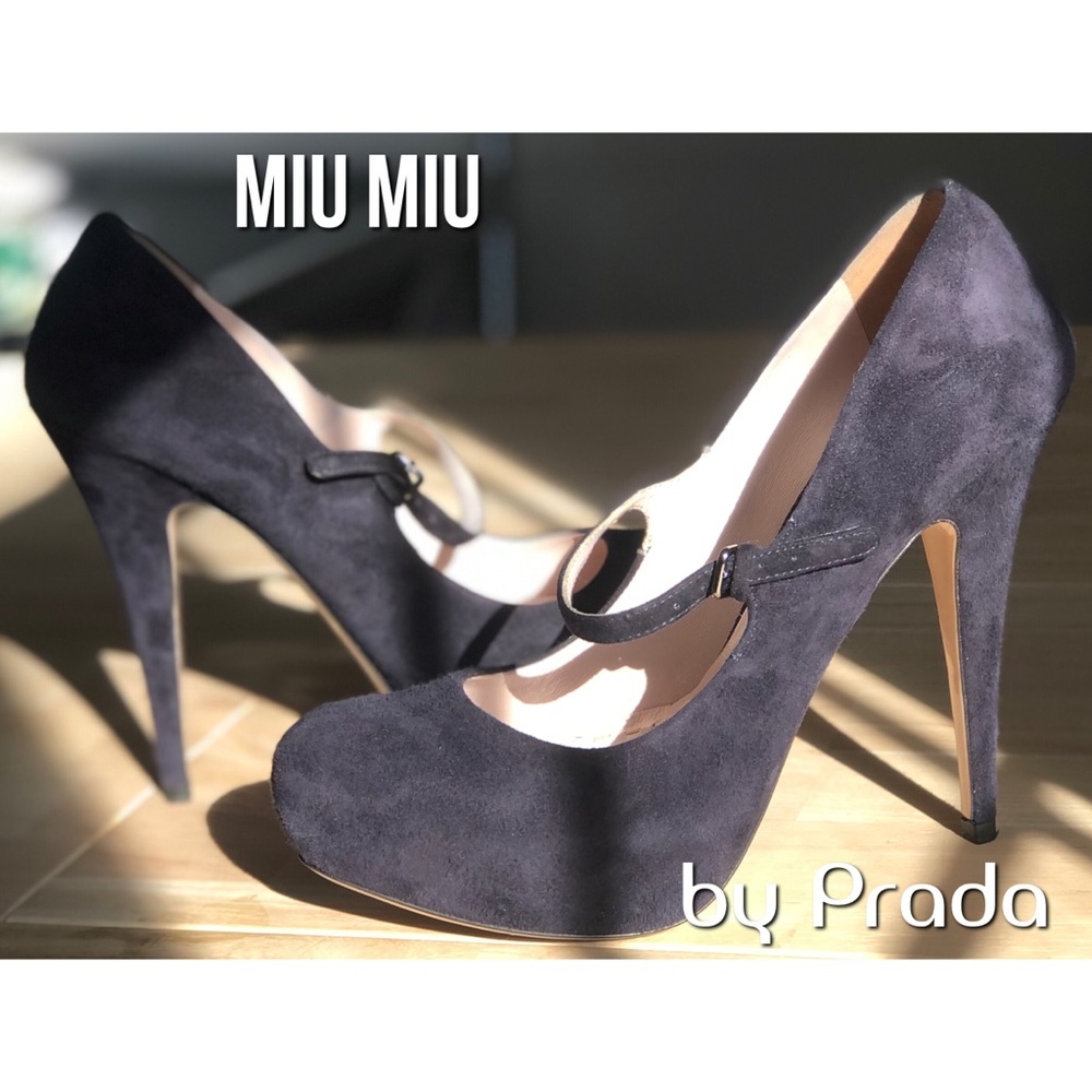 ✨EUC Miu Miu by Prada Mary Jane Pumps 37 1/2 (M020